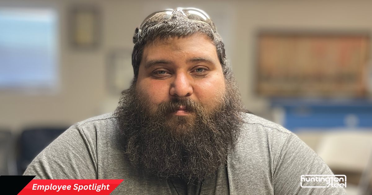Aaron Corn - Employee Spotlight - Huntington Steel